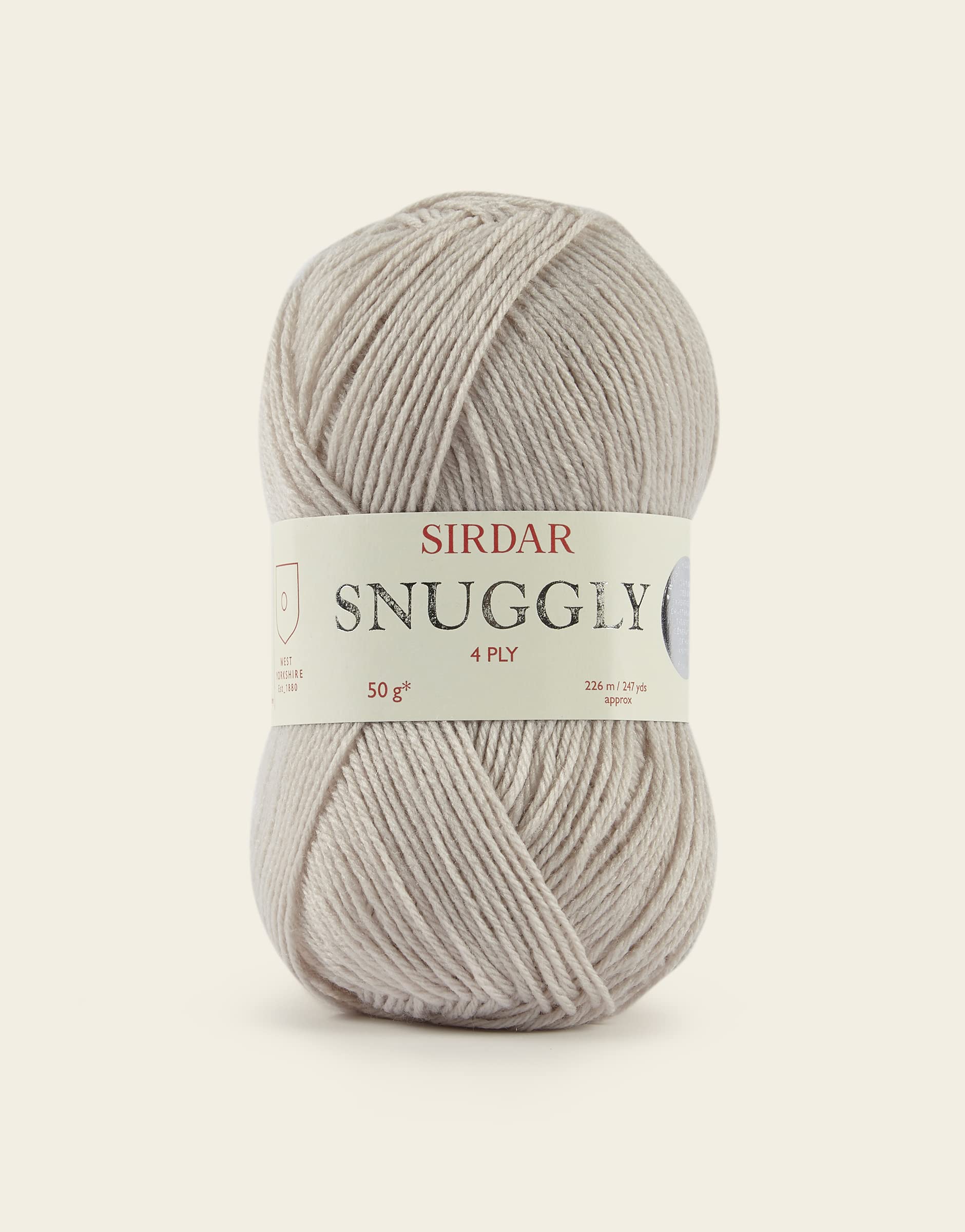 SirdarSnuggly 4 Ply, Biscuit (522), 50g