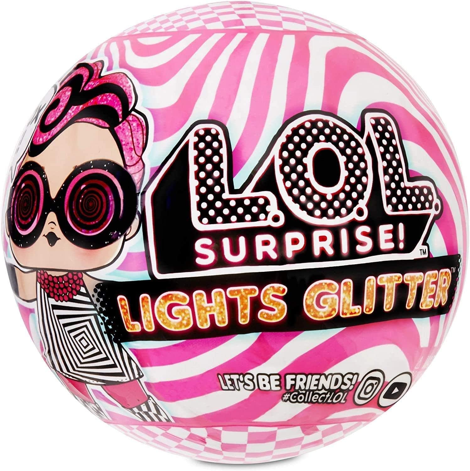 Glitter LOL Surprise Lights, 8 Surprises, Random