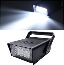 Strobe Light, Disco Flash 32 LED Mini Strobe Light, White Disco Lights for Weddings Bar Party Halloween