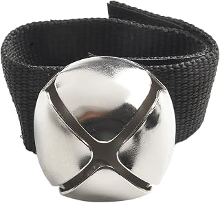 Campana de oso compacta con silbato para una fácil fijación en mochilas o cinturones