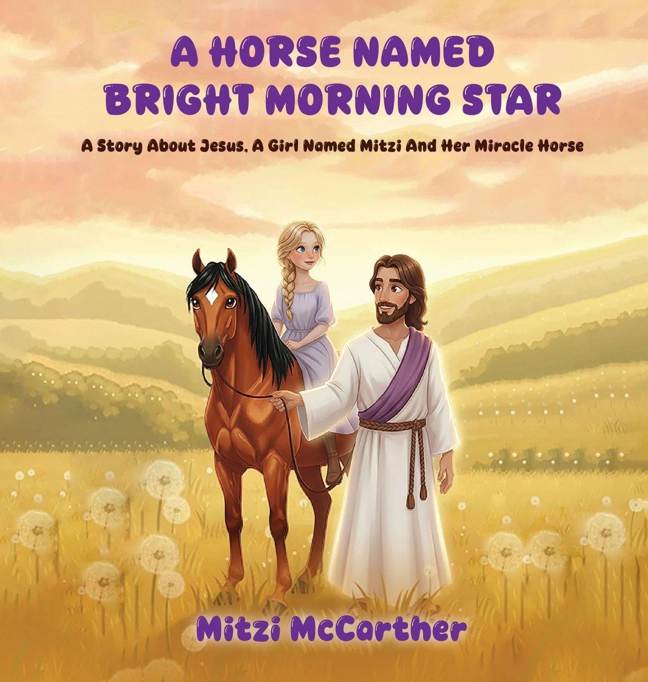 A Horse Named "Bright Morning Star": A Story About Jesus, A Girl Named Mitzi And Her Miracle Horse