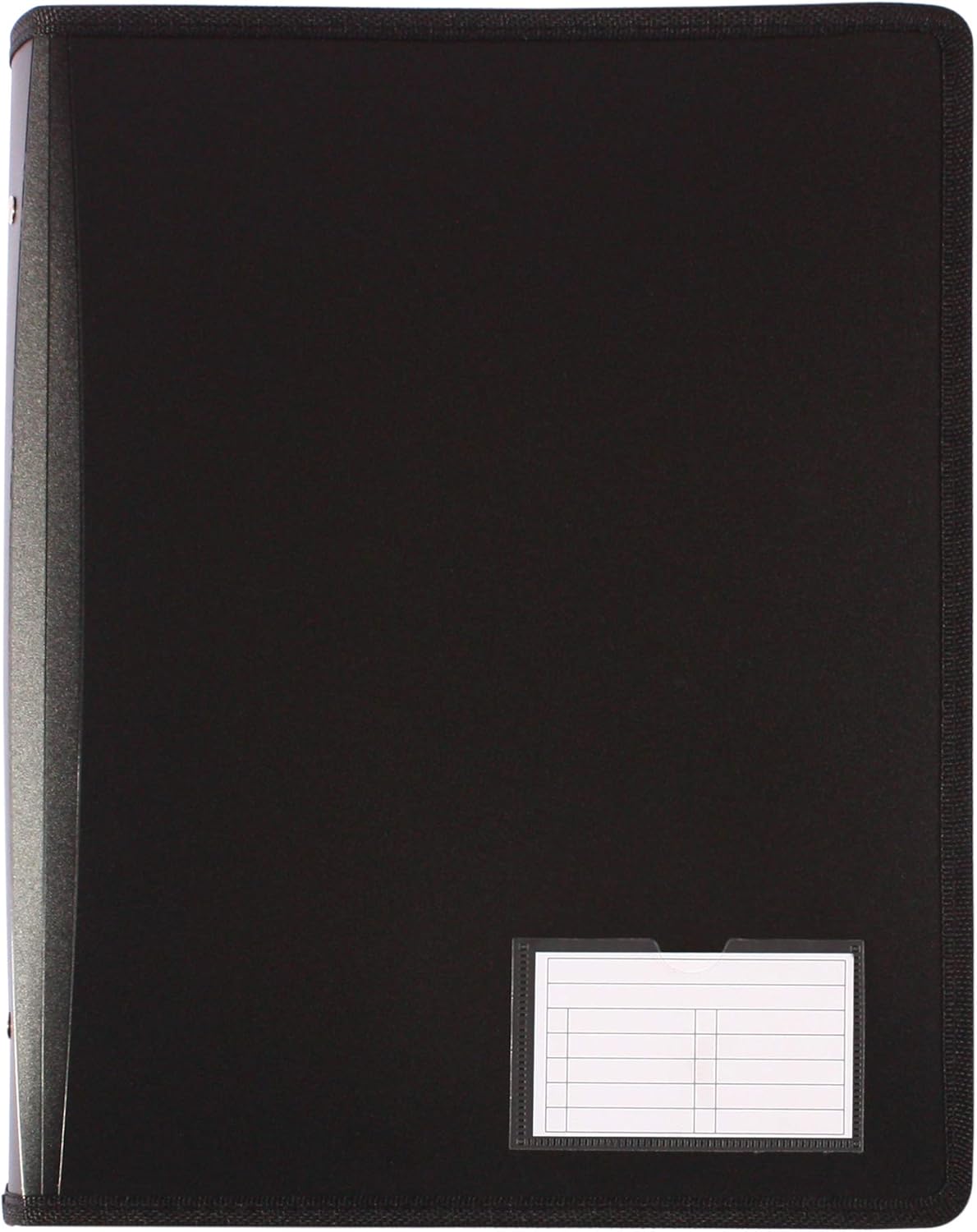 Bantex, A4 2D Ring 25 mm Folder with Closure, Black