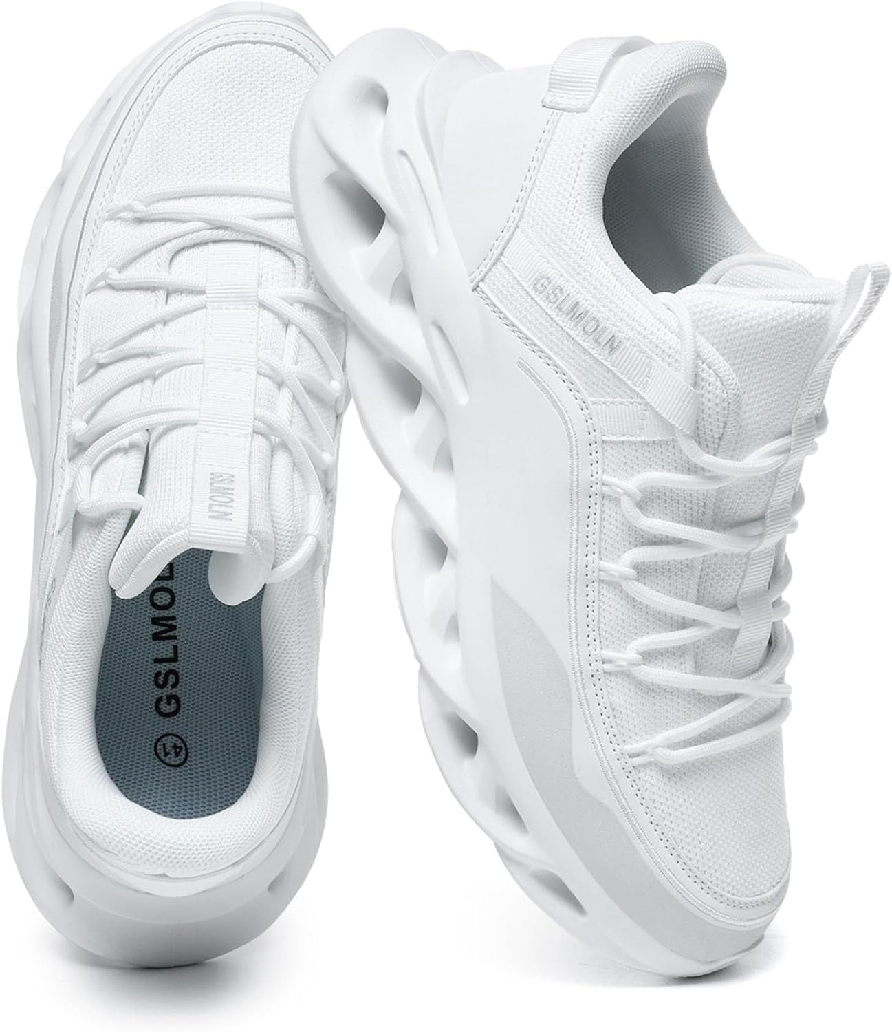 GSLMOLN Men's Walking Running Shoes Lightweight Non-Slip Fashion Casual Sneakers Athletic Breathable Mesh Tennis Sneakers Jogging Cross Training - Image 8