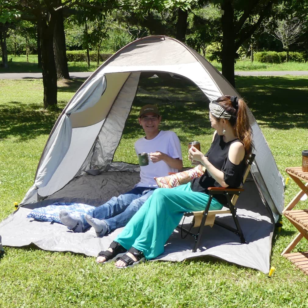 Amazon | IGNIO(イグニオ) キャンプ スクリーンテント ポップアップ式