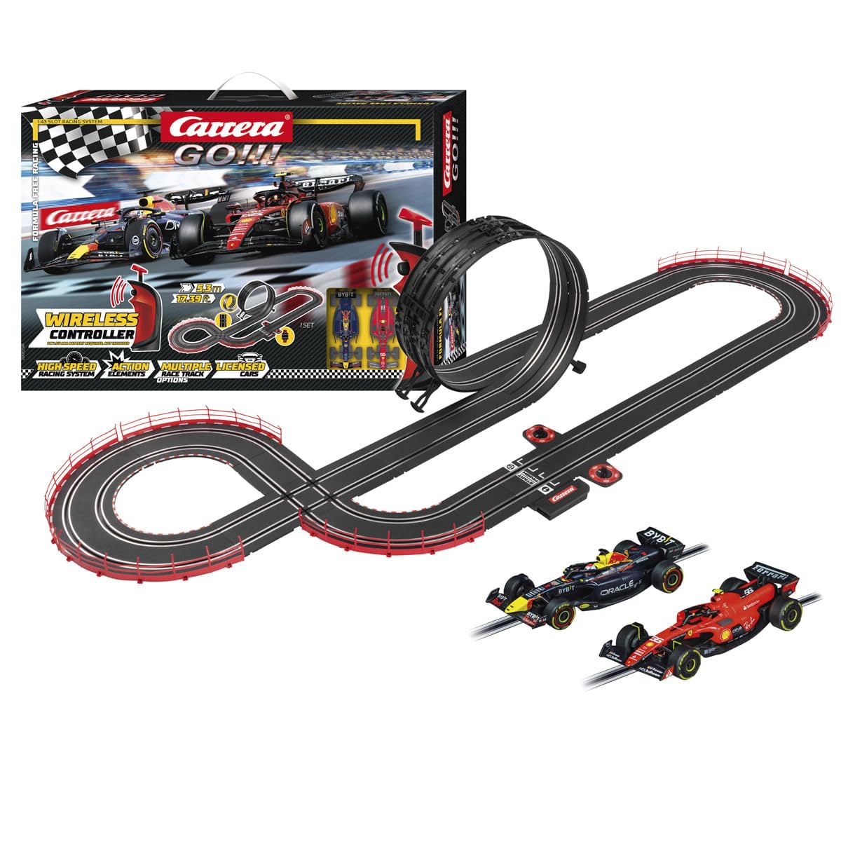 Carrera GO!!! キッズトイレース 電動スロットカーレース GO Carrera | Amazon Racing　スロットカー Formula ミニカー