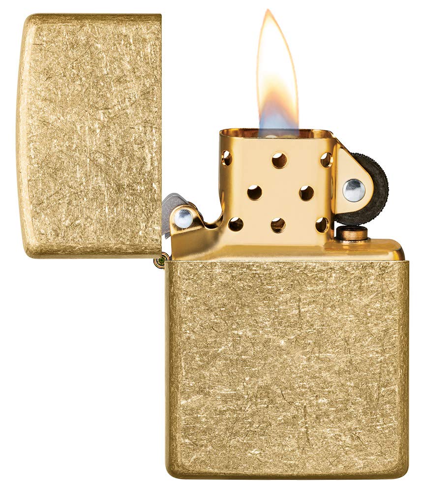 Zippo Encendedor de Bolsillo de latón
