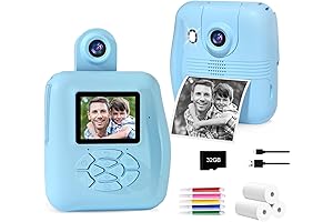 PROGRACE Instant Print Kids Camera: Capture Memories Instantly