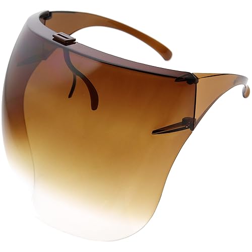 Miniatura 2 de zeroUV Protector facial tintadoombré de cobertura completa, gafas de sol (antivahofiltro de luz azul) caramelodesvanecimiento, C05