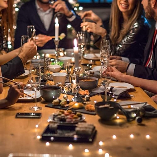 Miniatura 2 de TingMiao - serie de luces LED con estrellas, luces de hada funciona con pilas, de alambre de cobre para decoración de Navidad, disfraz de boda.