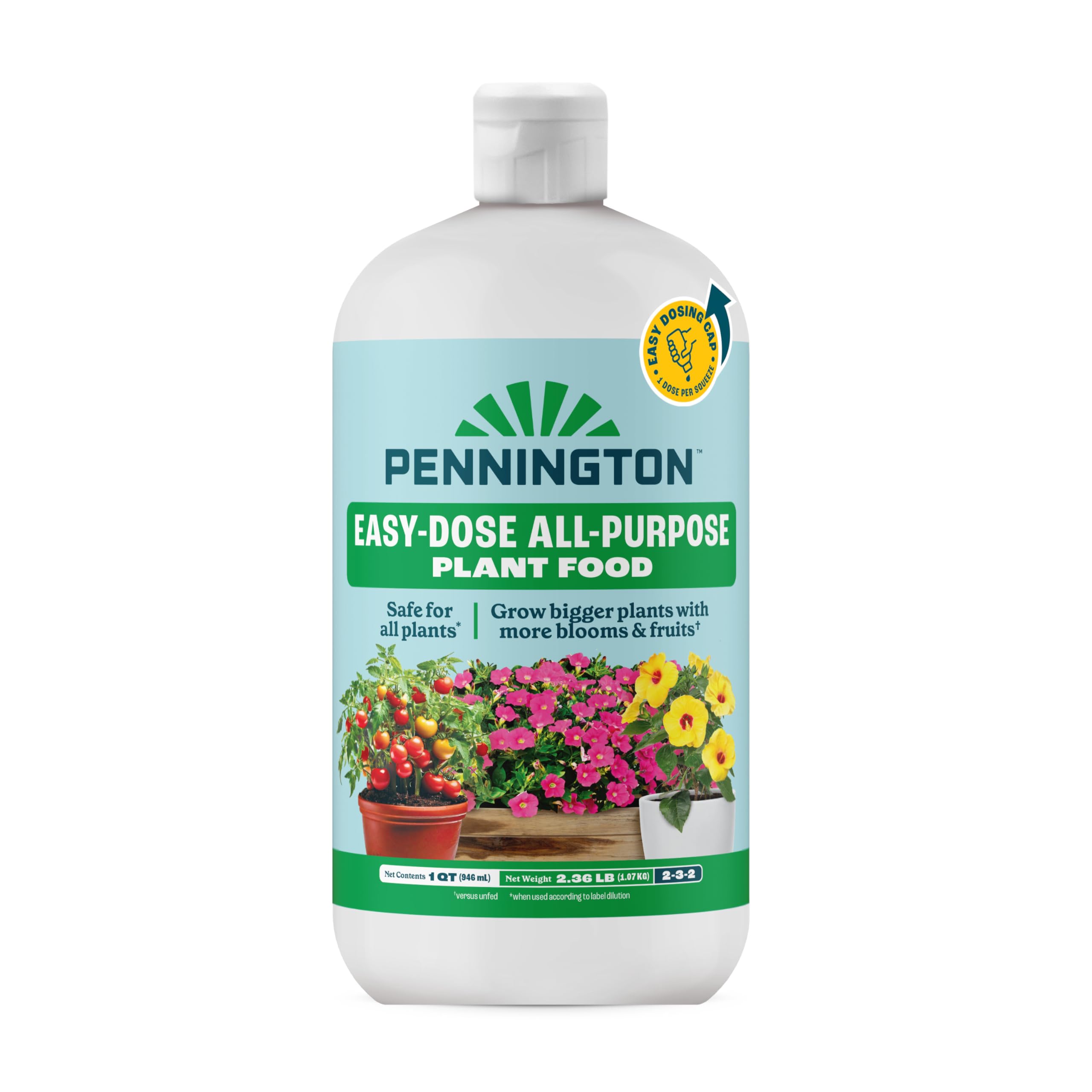 Easy-Dose AP Indoor Plant Food 2-3-2 Fertilizer 32oz