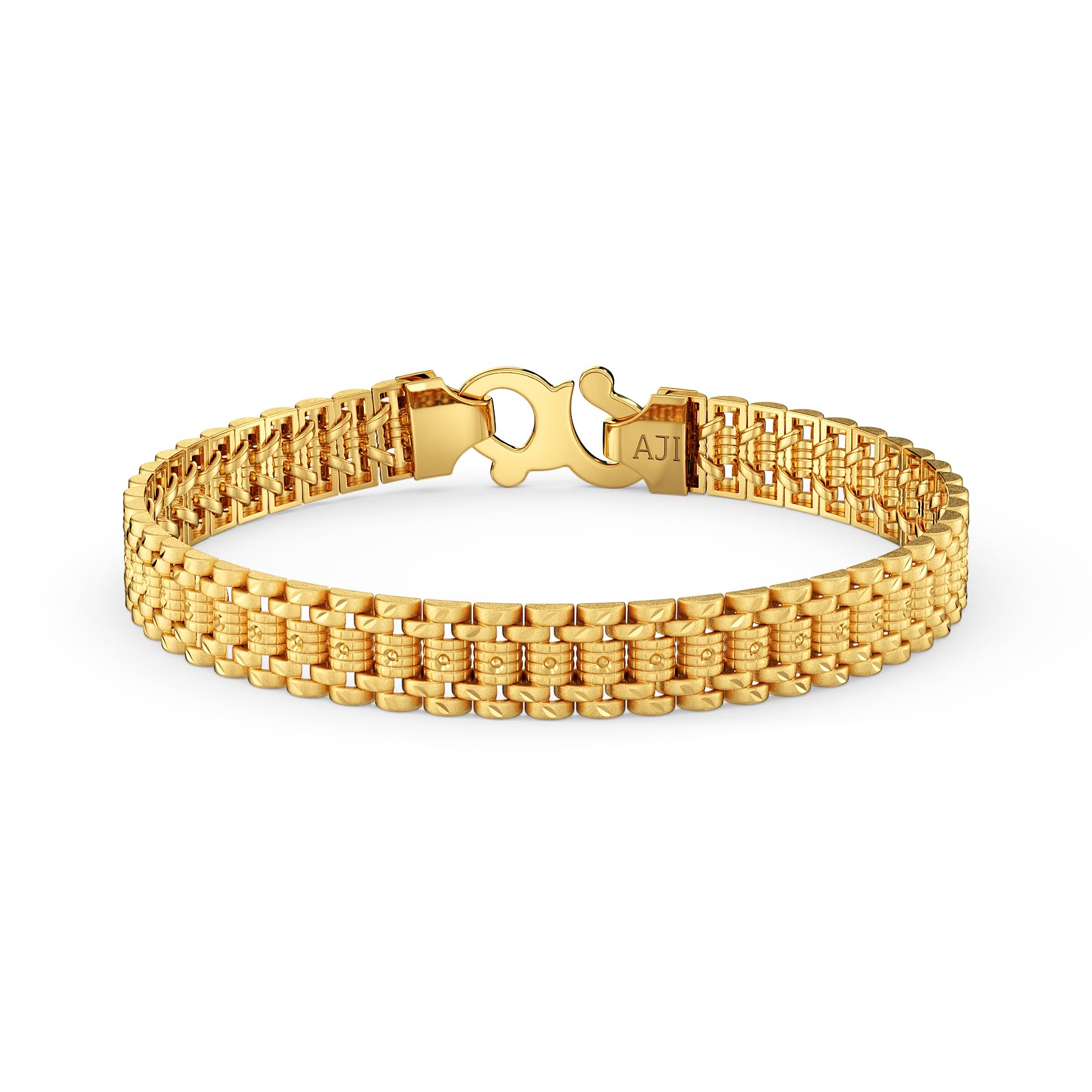 Joyalukkas 22K (916) Purity Sleek Simplicity Gold Bracelet For Men (B0D6WG72XQ) Amazon Price History, Amazon Price Tracker