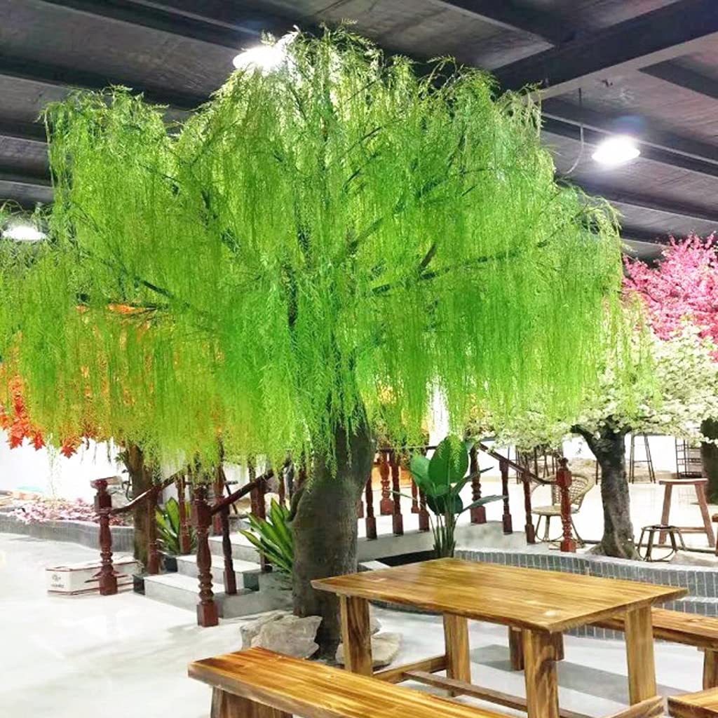 Knstliche Bume Knstliche Willow Tree, Knstliche Pflanze Simulation Baum  Indoor Outdoor Hotel Einkaufszentrum Dekoration Simulation Baum Geflschte Baum  knstliche Topfpflanzen (Color : Green) : Amazon.de: Sonstiges