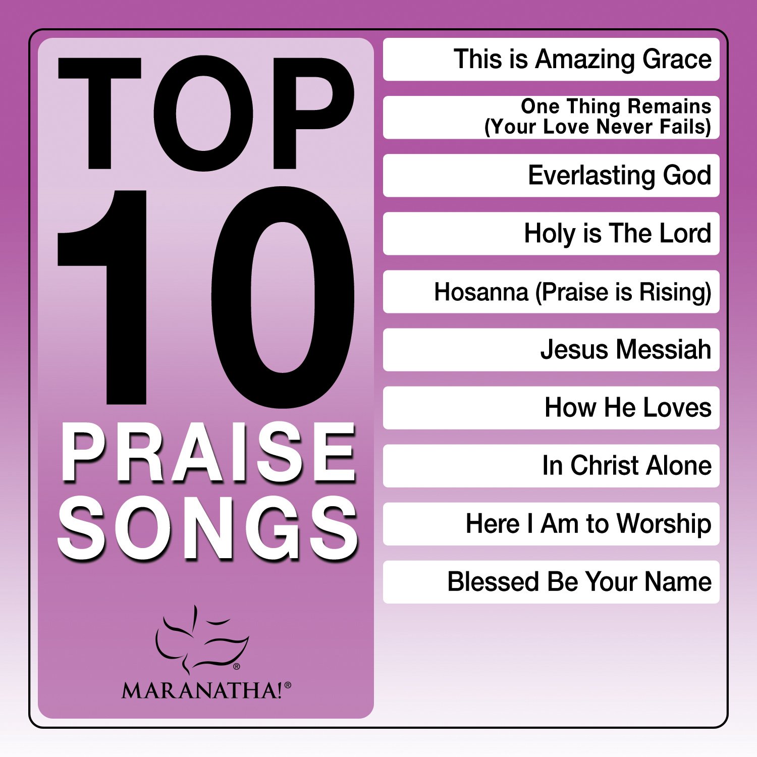 TOP 10 PRAISE SONGS (GREEN) - CD [Audio CD] Various Artists