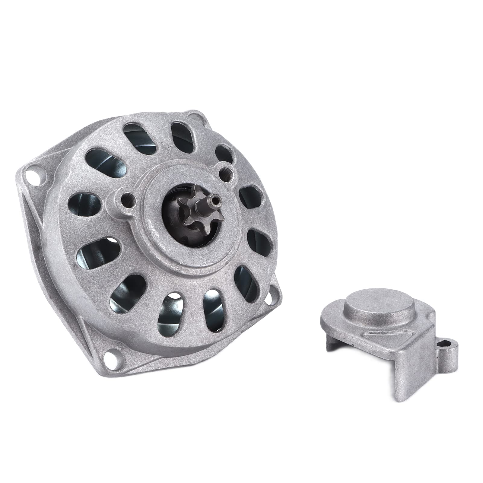 Clutch Drum Gear Box 25H 6 Denti per Motore 47cc 49cc 2 Tempi, Frizione con Catena ad Alta Resistenza, Ricambio per Pocket Bike Mini Moto Go Kart e Quad per Bambini