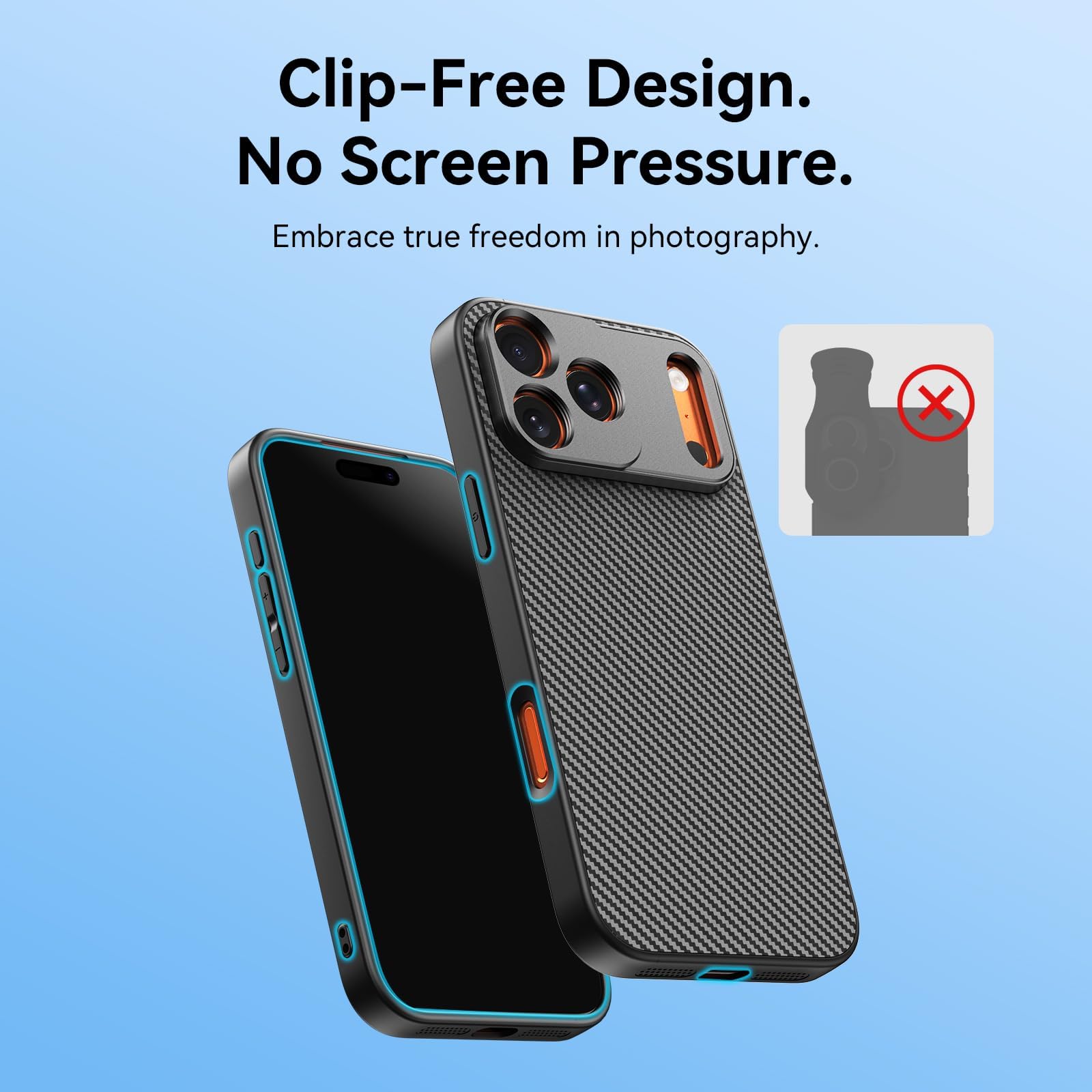 Amazon.com: APEXEL 17mm Thread Lens Phone Case Compatible for