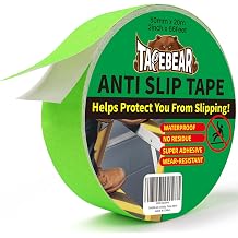 TAPEBEAR Green Grip Tape 2 Inch x 66 Ft, Caution Stair Anti Slip Treads
