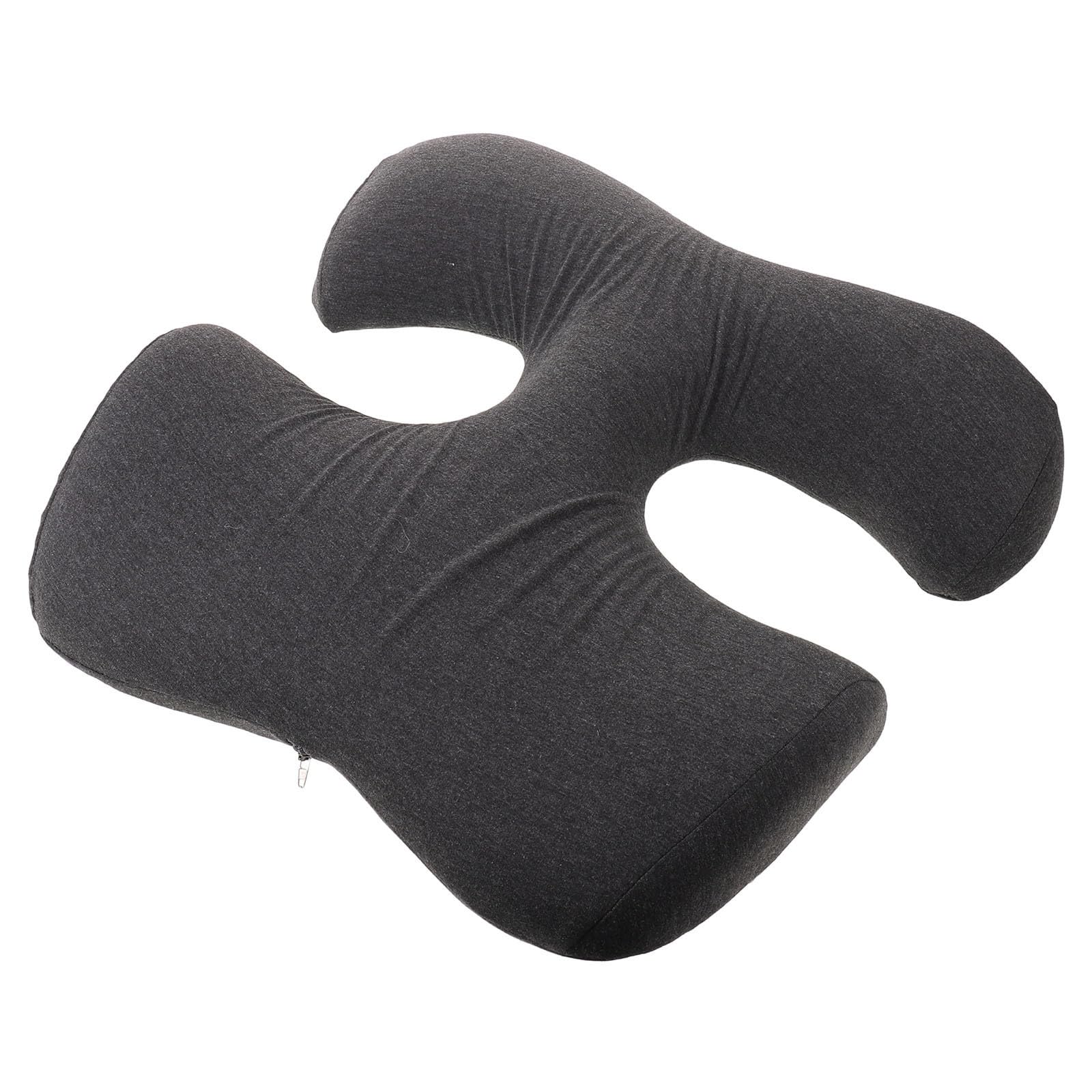 Almohada Pectoral en T Grande de Espuma y Tela para SPA y Salón