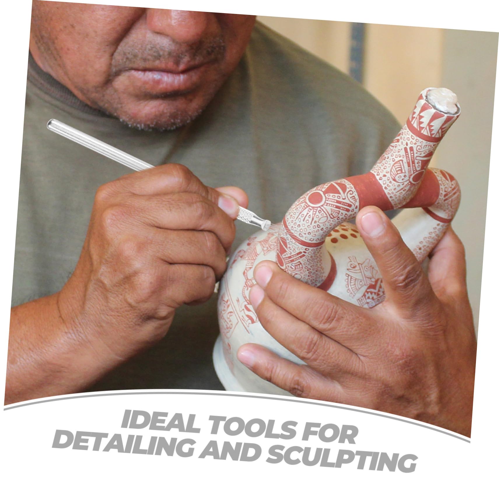 Uonlytech 5 Series Herramientas De Escultura De Arcilla Para Detalles Precisos Modelado Y Creación De Texturas Proyectos De Manualidades 8 Piezas X 5