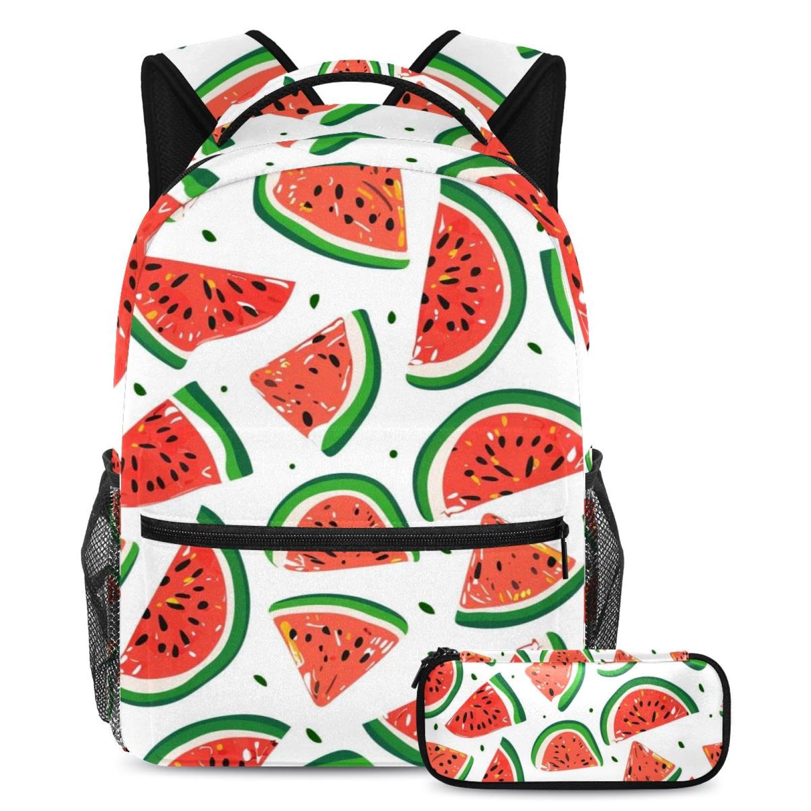 Sac à dos pastèque ensemble cartable et trousse pour ranger ses affaires - 7