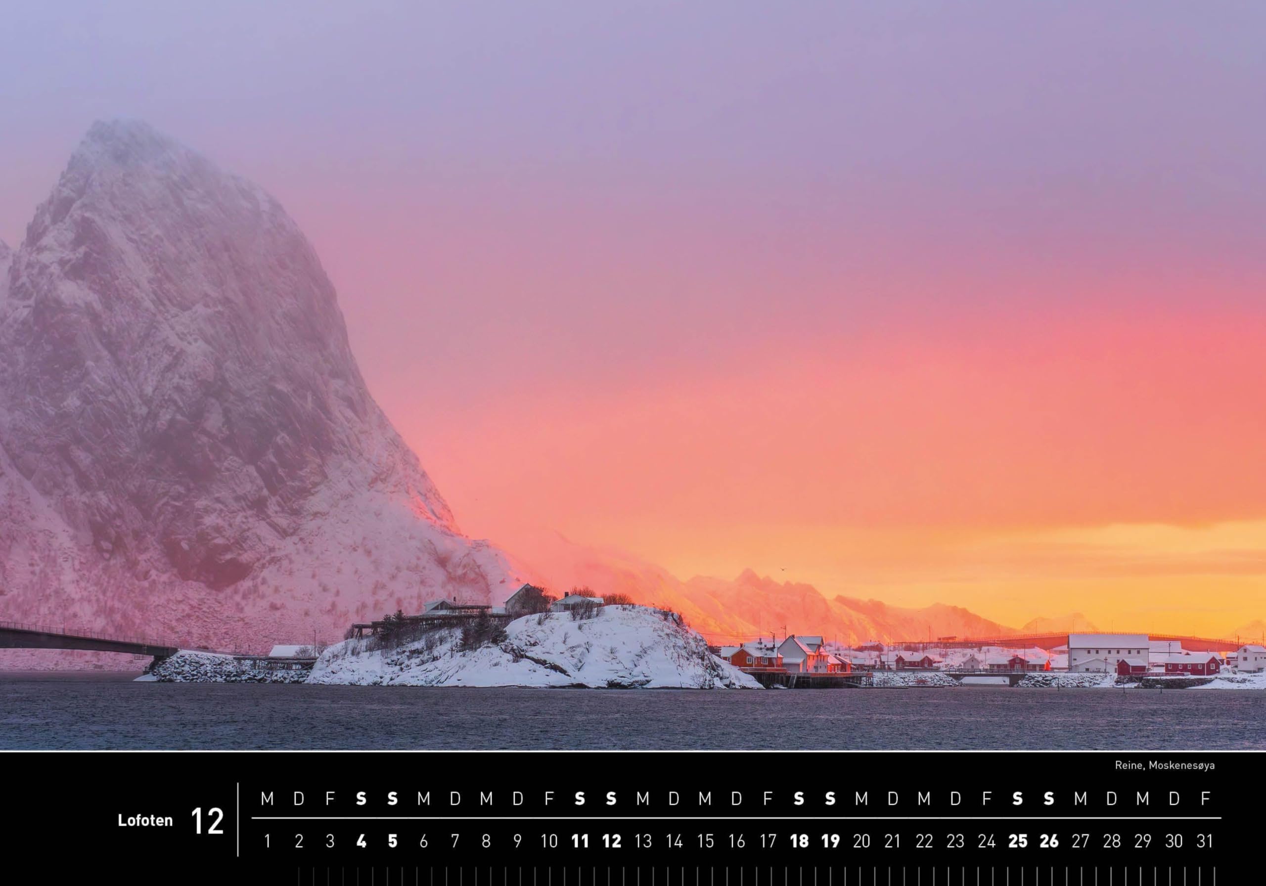 Lofoten Premiumkalender 2027