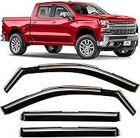 Vista 8 de Voron Glass - Protectores de lluvia extra duraderos en canal para Ford Escape 2020-2026, deflectores de ventana, viseras de ventilación, 4 piezas