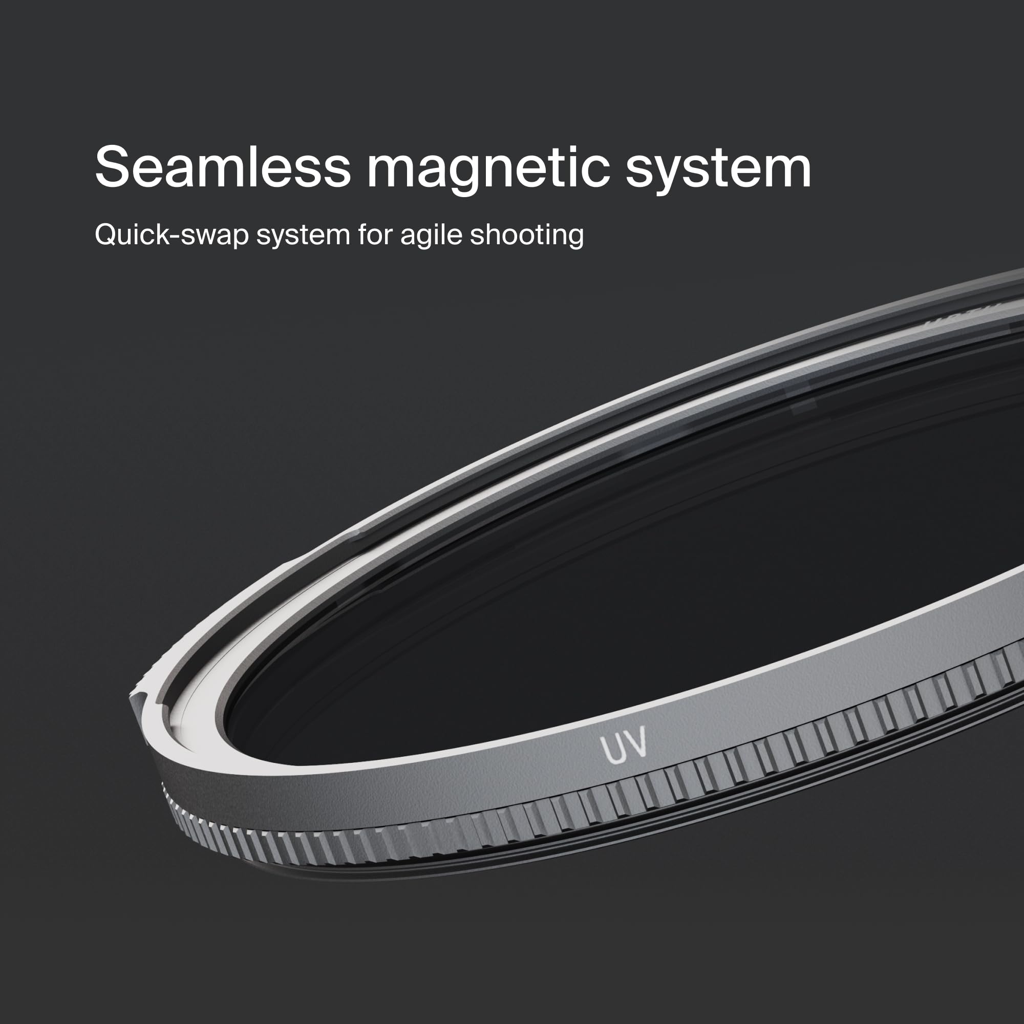 Urth Filtro UV Magnetico 52 mm (Pro) | Chiusura magnetica professionale, protezione UV multistrato avanzata a 34 strati per obiettivi