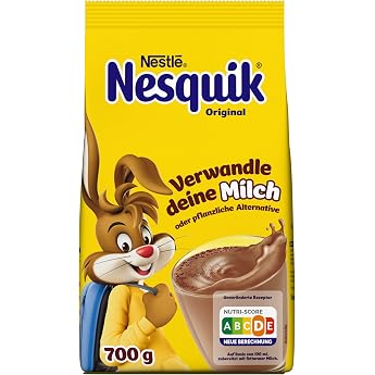 Nestl&eacute; Nesquik Original Cocoa-Containing Drink Powder, Ideal for Milkshakes | Drink powder, ideal for milkshakes and hot drin