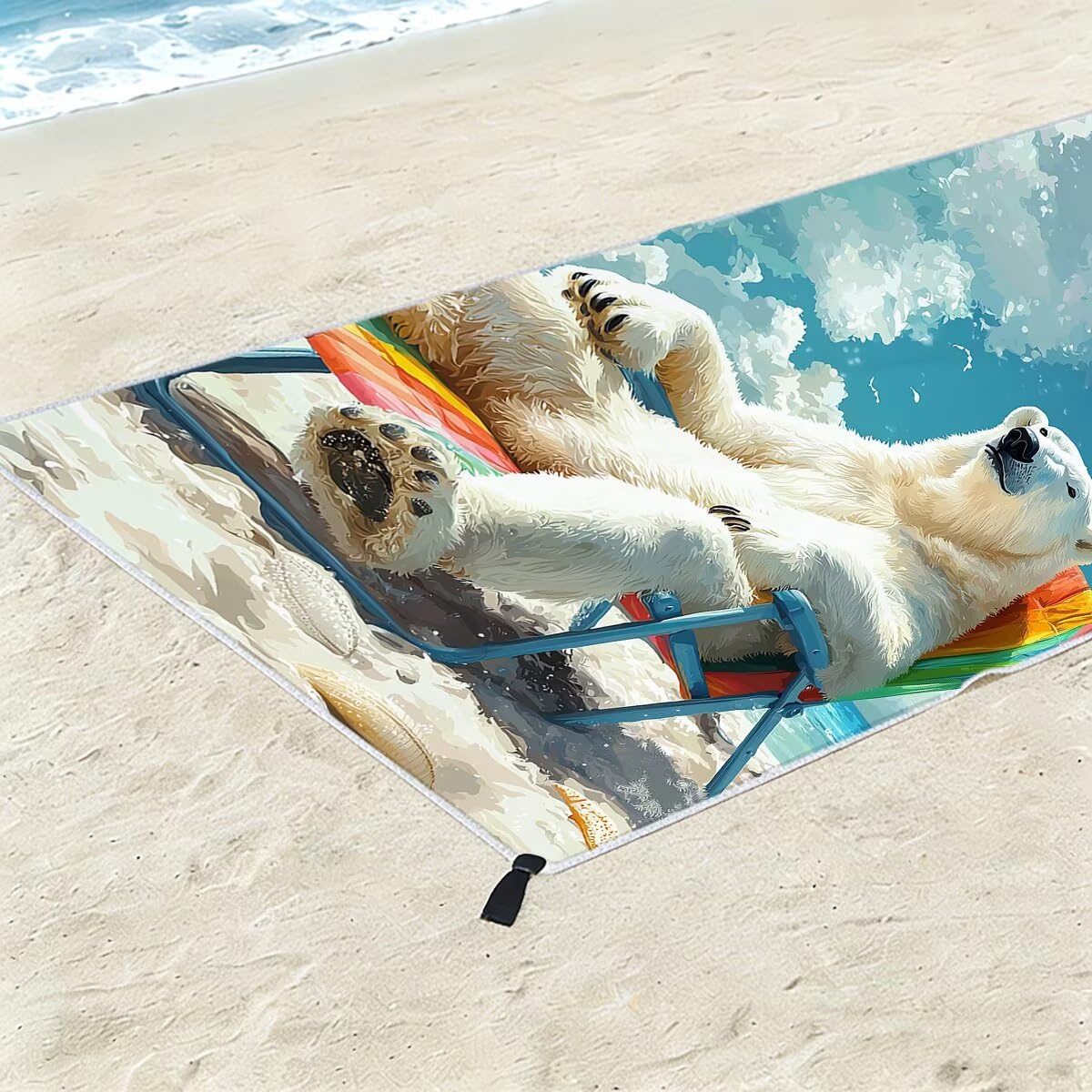 Ręcznik plażowy XXL, 100 x 200 cm, zestaw 2 szt., ręcznik do sauny, ręcznik z mikrofibry, szybkoschnący, sportowy ręcznik do studia fitness, lekki ręcznik kąpielowy, duży, bez piasku, ręcznik plażowy