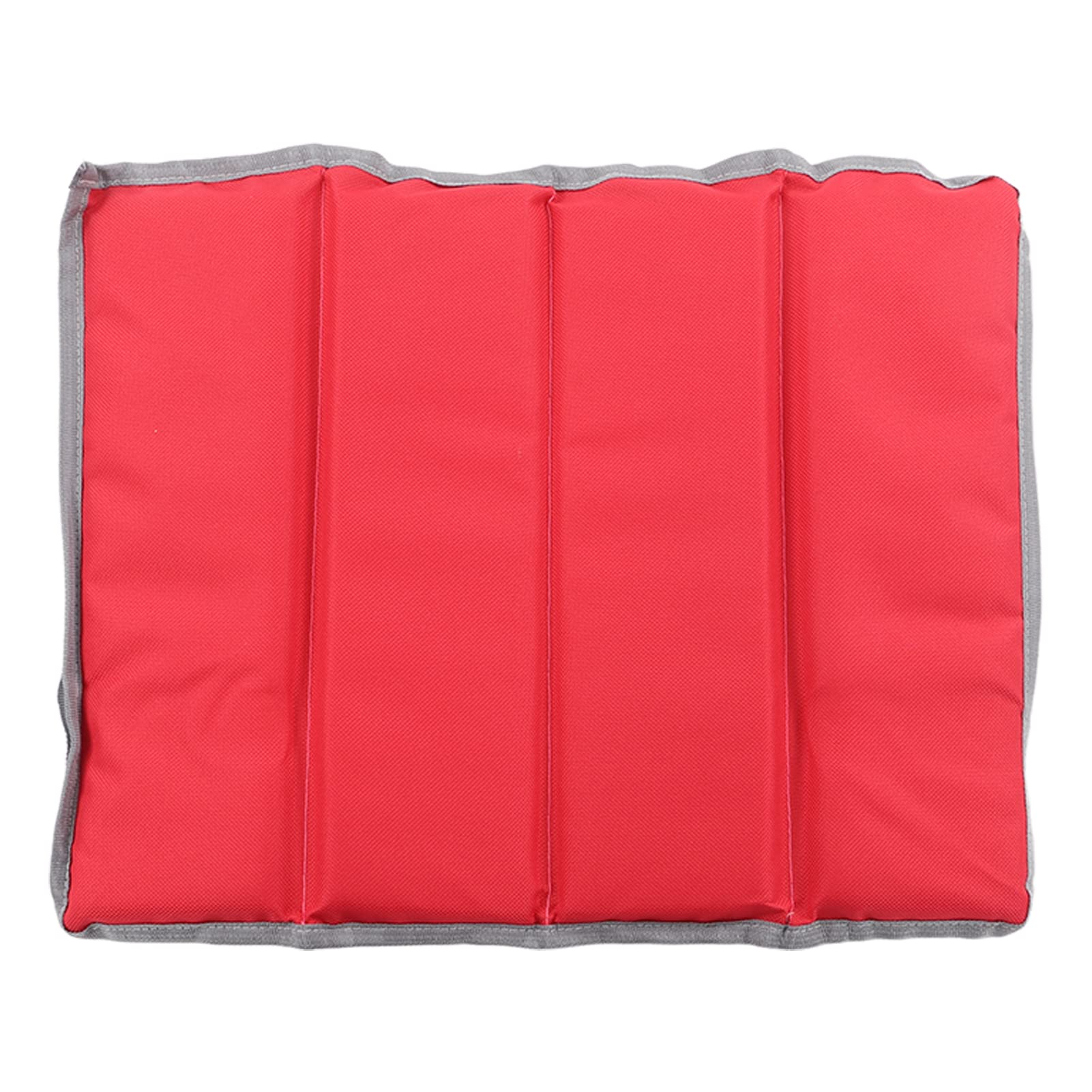 Folding Sit Mat, Foldable Seat Cushion, Soft Portable Floor Pad for Picnic Camping Beach, Foldable Kneeling and Seat Cushion for Comfort (Red)