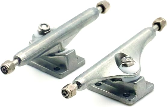 Fingerboard Truck 34mm Professional Eureka 3.0 Version with Pro Bushing and Pivot Cup Silver