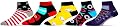 RC. ROYAL CLASS Boy's & Girl's Ankle Length Cotton & Spandex Socks (Pack of 5) (Multicolored_12-18 Months)
