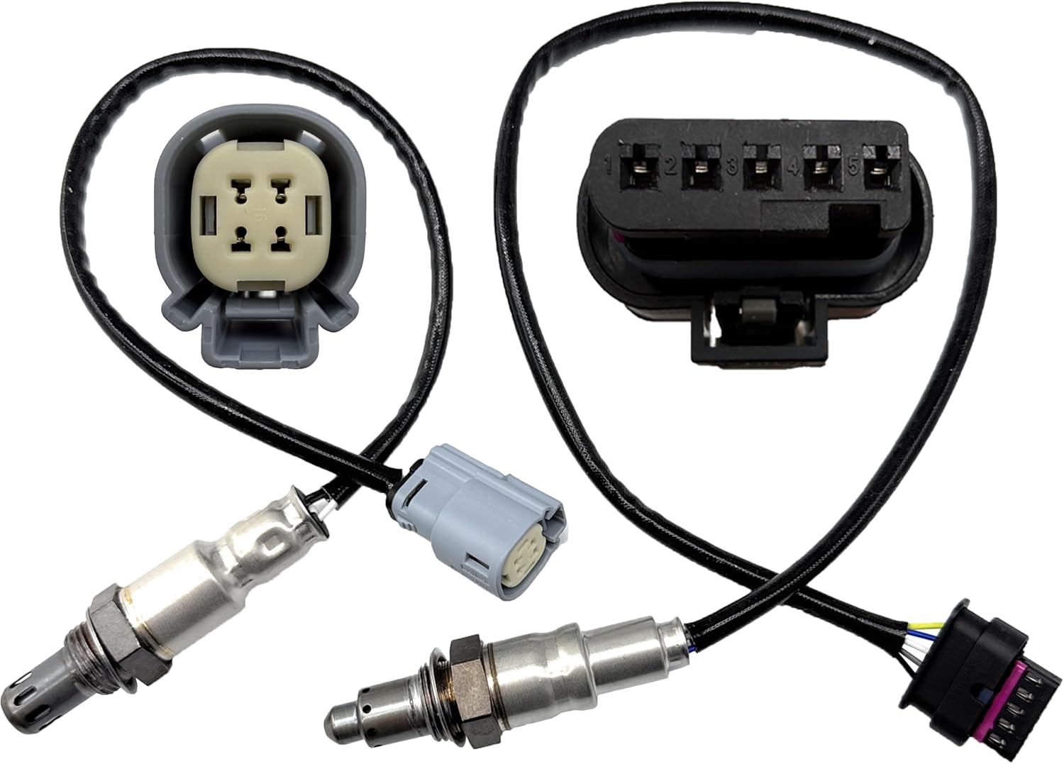 250-25135 234-8034 2Pcs Upstream & Downstream O2 Oxygen Sensor for Ford Escape 2017-2018 L4 2.5L