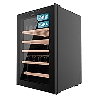 Cecotec Cantinetta Vino Bolero GrandSommelier 4850 Black Compressor. 49 Bottiglie