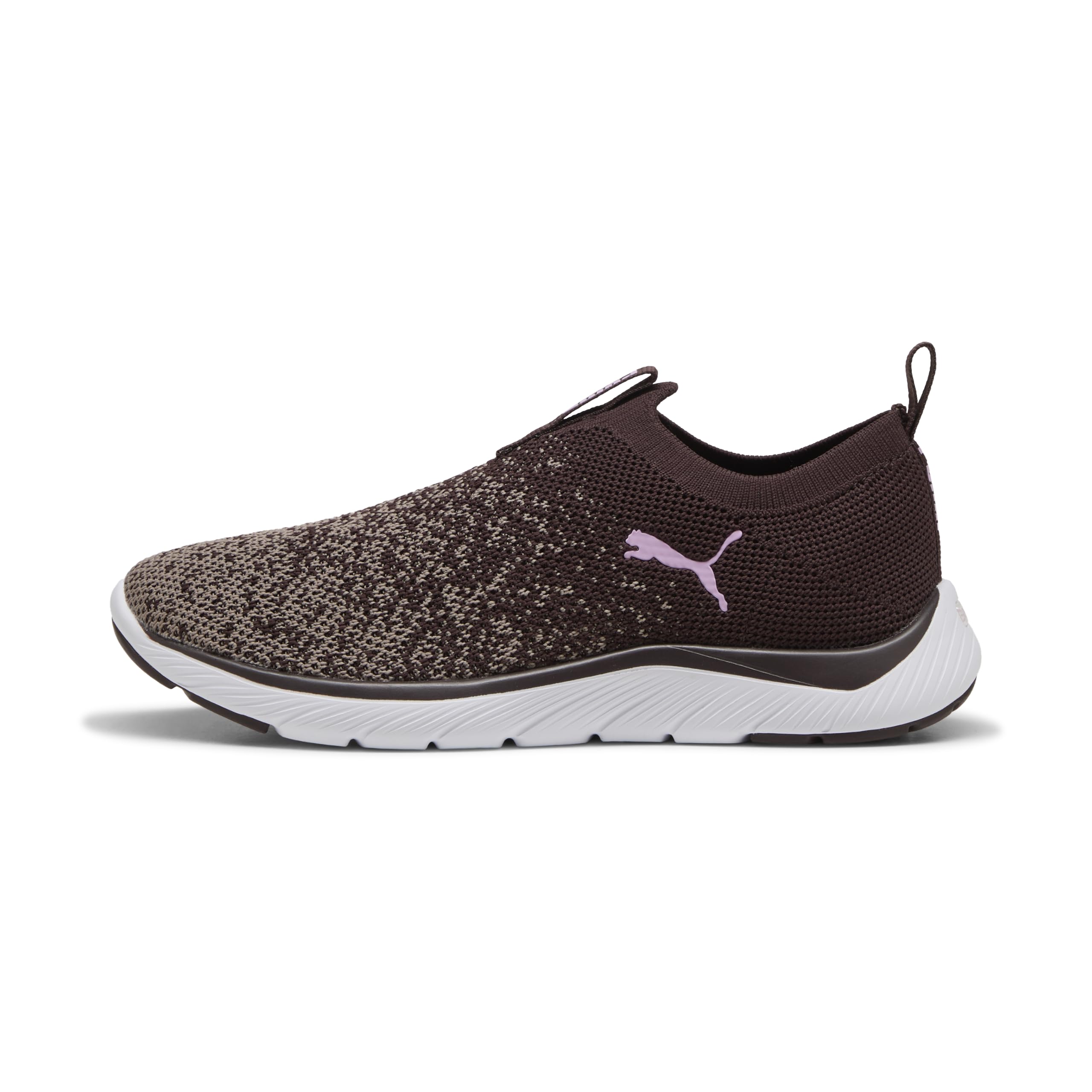 PUMA Softride Premier Slip-On Strick-Schuhe Damen 309834 20 Chocolate -Gray
