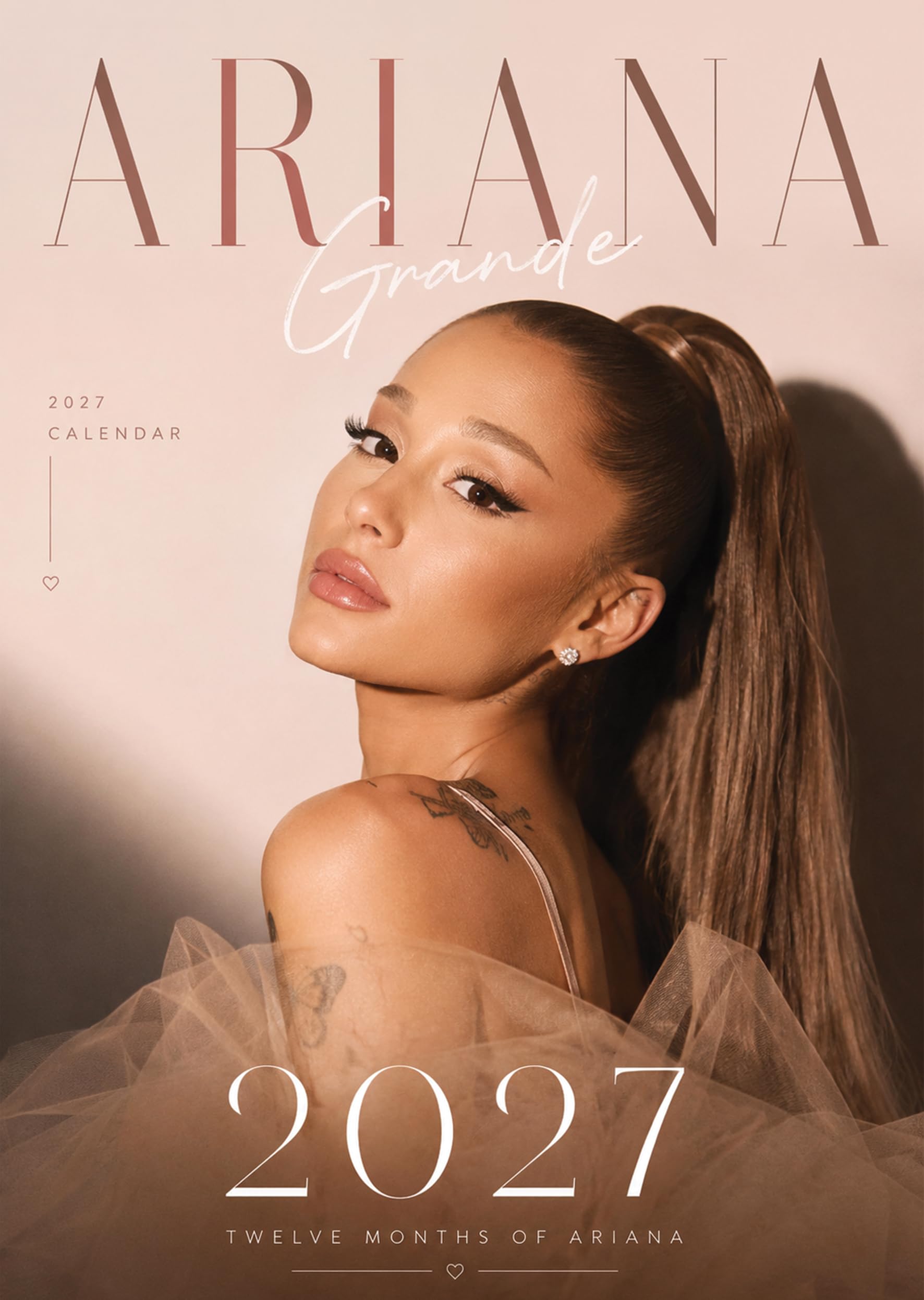 Ariana Grande 2027 Wall Calendar | A3 Size | Premium Quality | For Fans & Collectors
