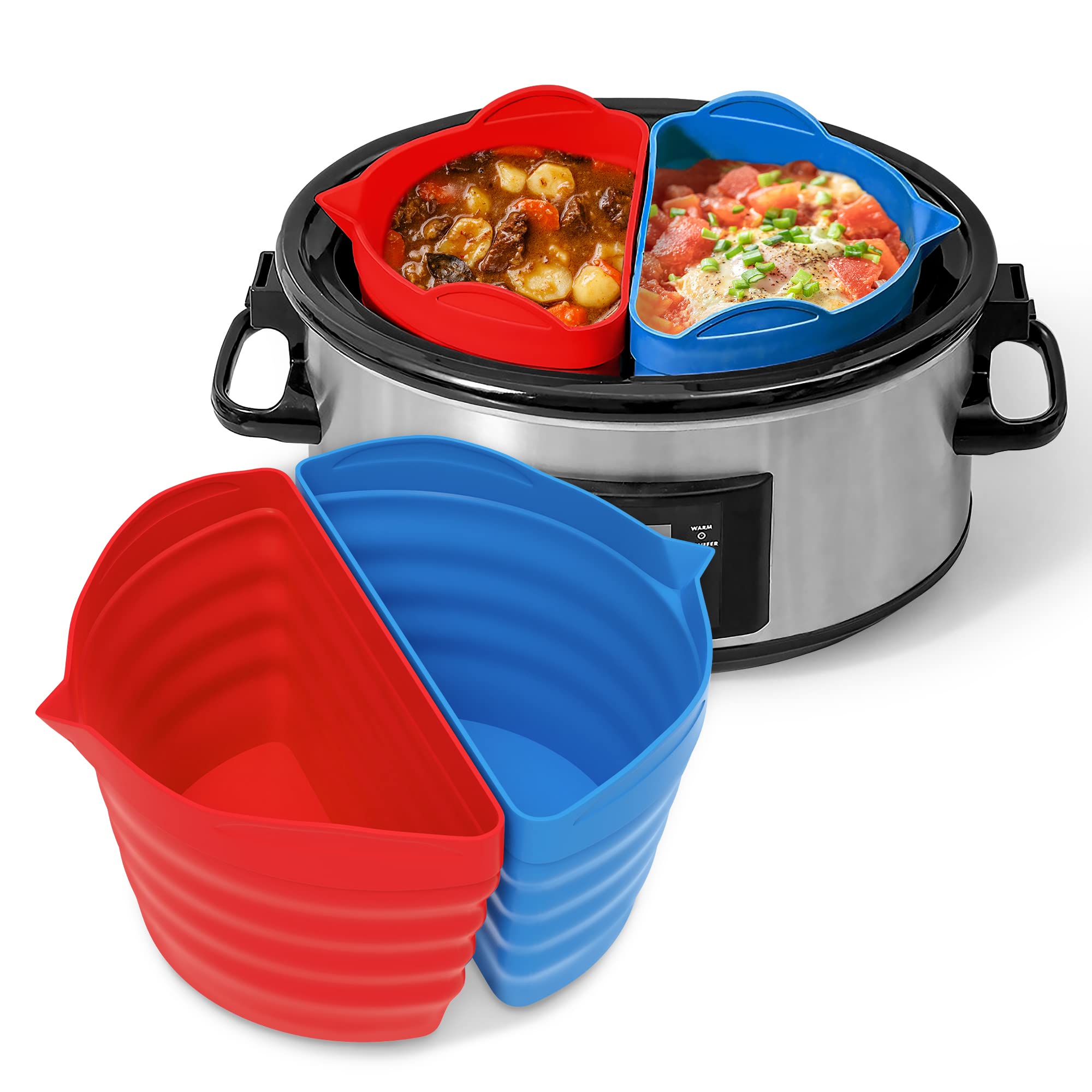 Slow Cooker Liners fit Stewpot 67 Quart Slow Cooker, BPA Free Silicone