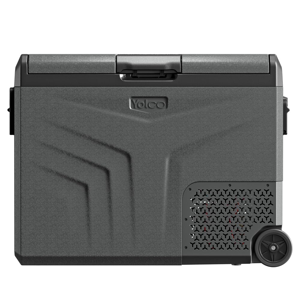 Yolco TCX60 lodówka podróżna z kompresorem, 60 l, Space Grey – Dual Zone 12