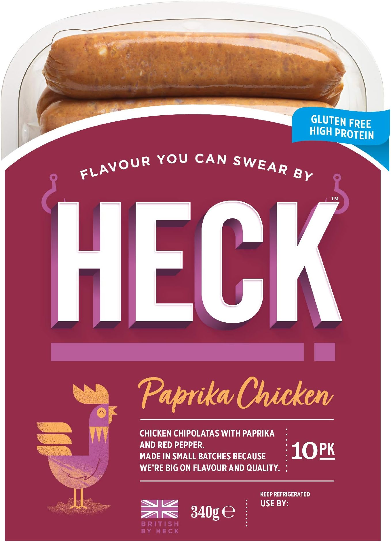 HECK! Smoky Paprika Chicken Chipolatas