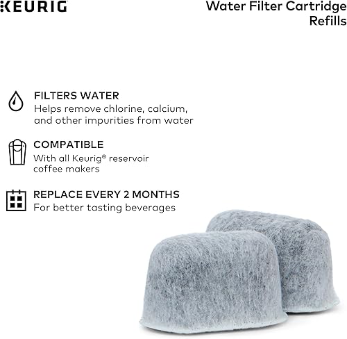 Miniatura 7 de Keurig Kit de mantenimiento de cafetera incluye solución de descalcificación cartuchos de filtro de agua y cápsulas de enjuague compatible con