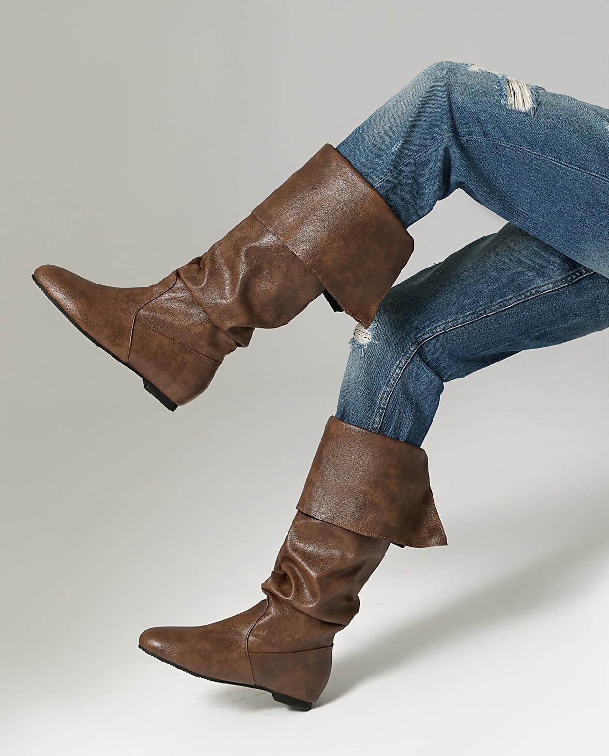 Unisexoo Cosplay Botas Plano