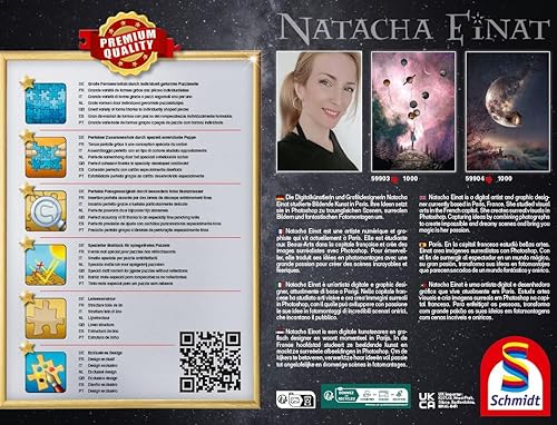 Miniatura 3 de Natacha Einat: Whispered Dream - Rompecabezas de 1000 piezas de Schmidt Spiele - Niños y adultos a partir de 12 años