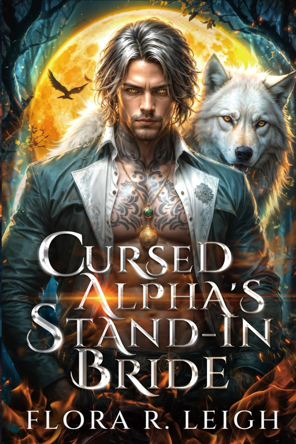 Cursed Alpha's Stand-In Bride: A Secret Baby Rejected Mate Forbidden Werewolf Shifter Romance (Moonbound)