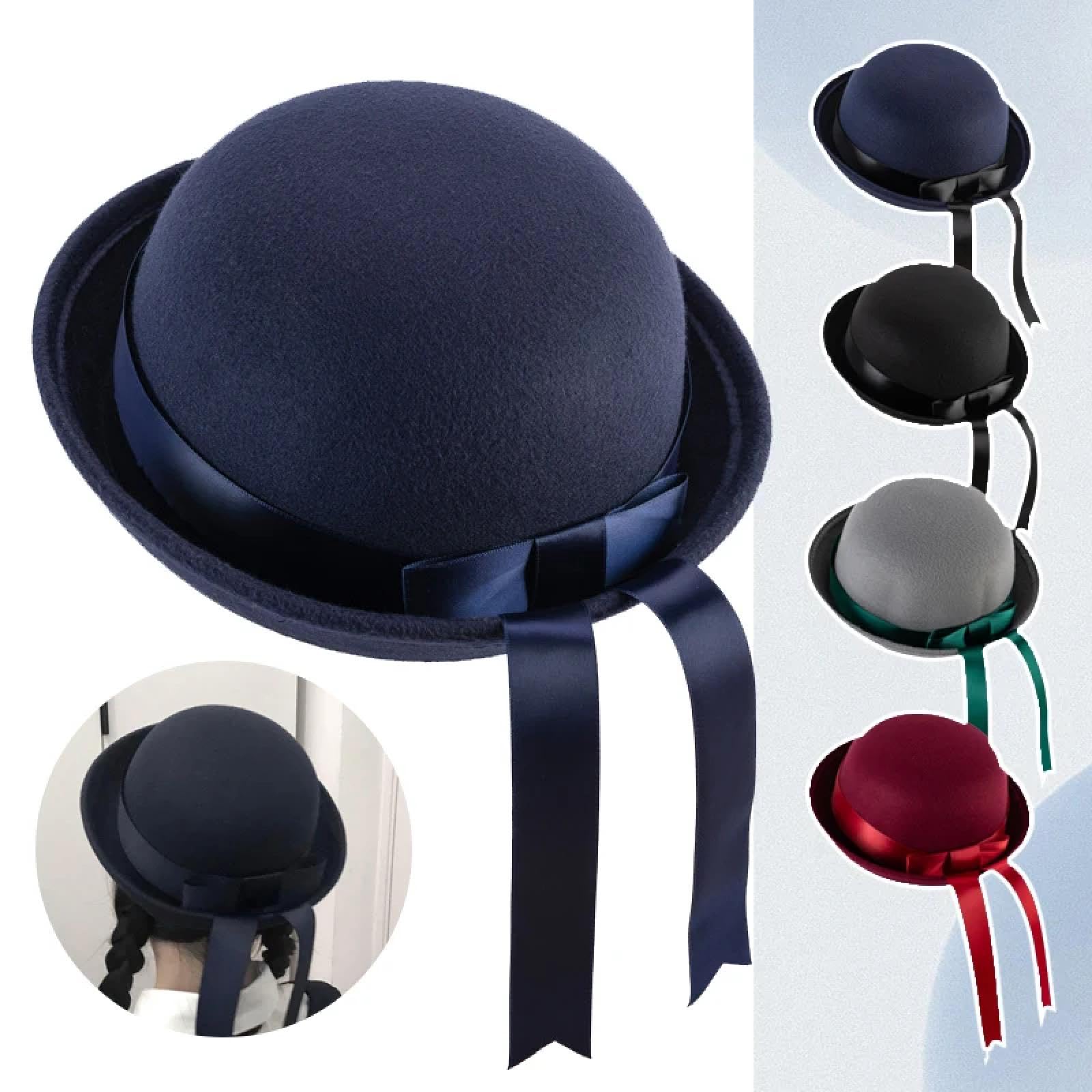 Casquettes Bonnets Chapeaux Bonnet Tricoté Bonnet Chapeau Chapeau d'uniforme De Maternelle De Style Collégial Jk, Chapeau d'hiver pour Enfants Et Adultes, Chapeau en Forme De Dôme,