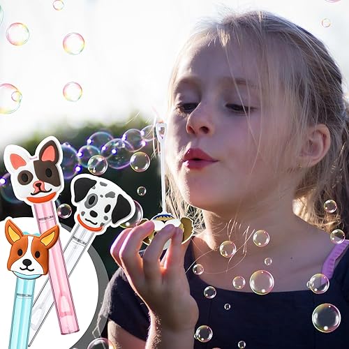 Vista 41 de 30 piezas de burbujas para fiesta, mini varitas de burbujas, tubo para hacer temas a granel, bolsas de regalo, premios, regalo de cumpleaños