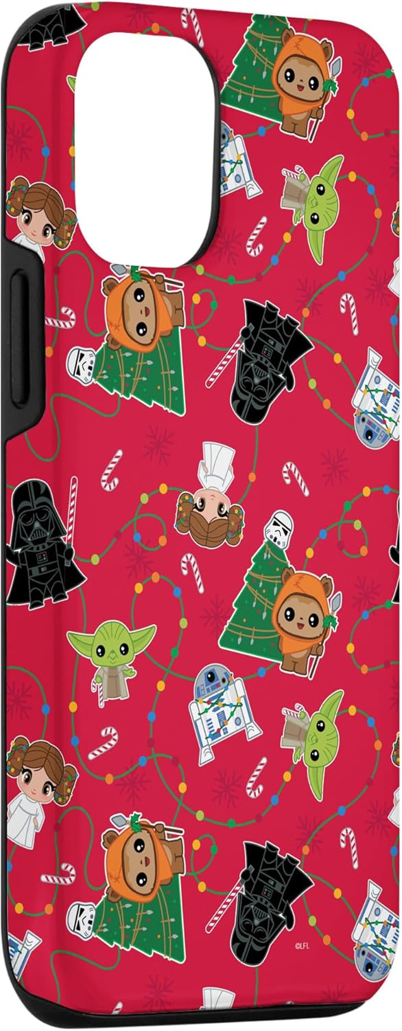 Star Wars Happy Holiday Classic Characters Cute Christmas Case for iPhone 12/12 Pro