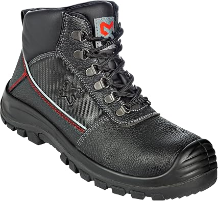 W RTH MODYF Safety Boots S3 SRC Hercules in Black - Work Shoes for Men and Women - Breathable & Water-Repellent - in Sizes 35-48