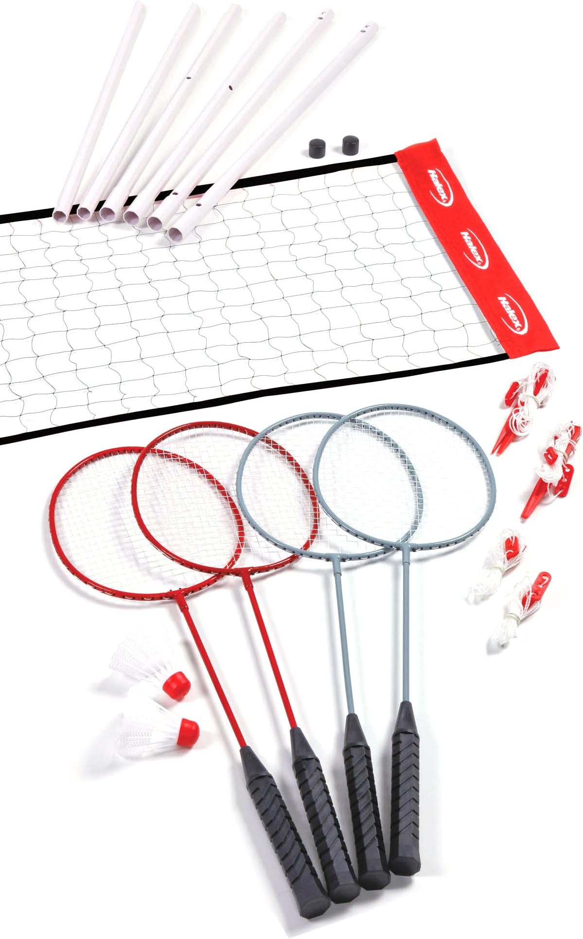 Regent-Halex #20014 Classic Badminton Set in a Bag with Four Rackets and Two Shuttlecocks