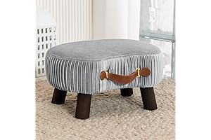 LUE BONA Compact Padded Foot Stools for a Cozy Ambiance