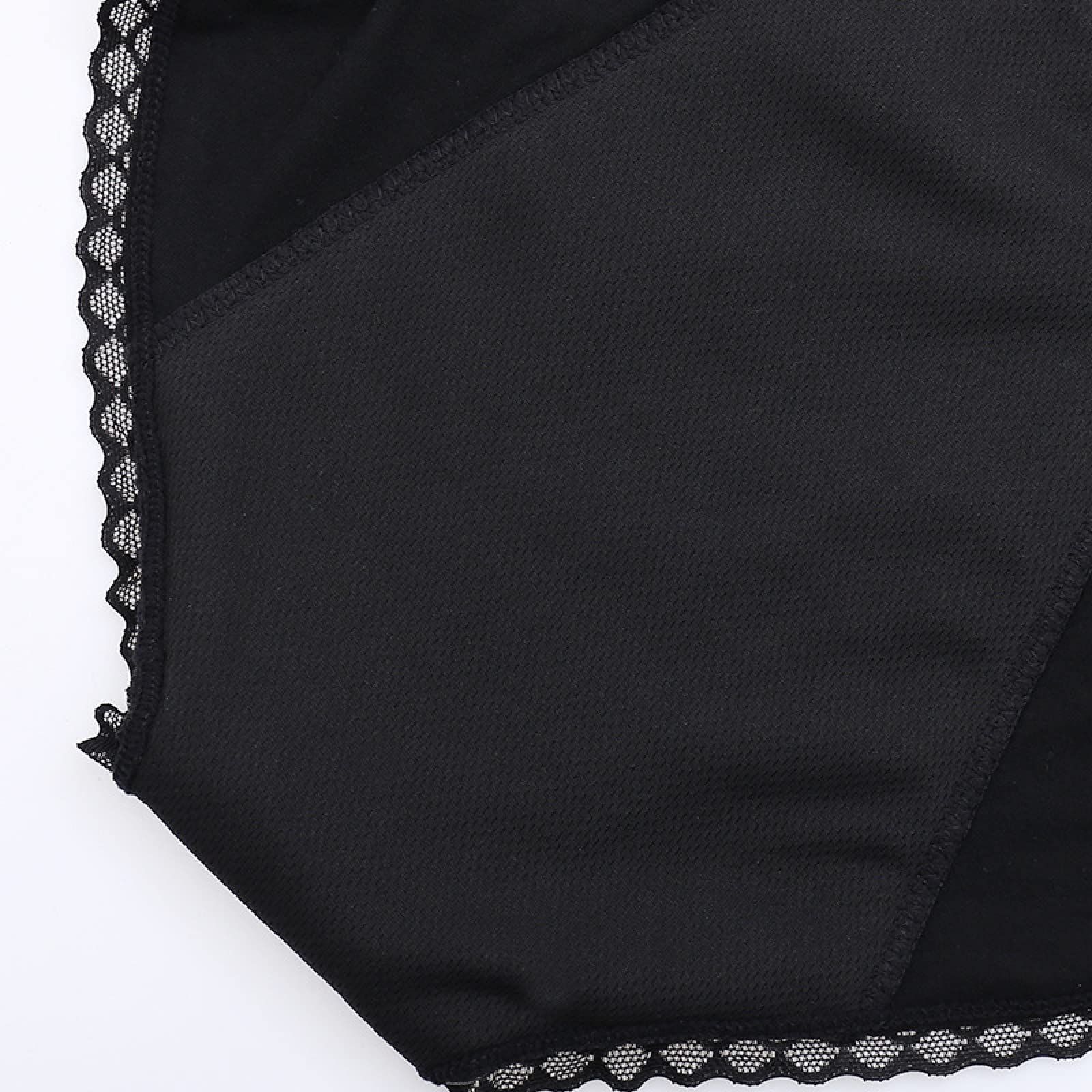 Shorties Femmes 3/5PCS Dentelle Pétale Culotte Physiologique Femme Culotte Anti-Fuite Avant et Après La Menstruation