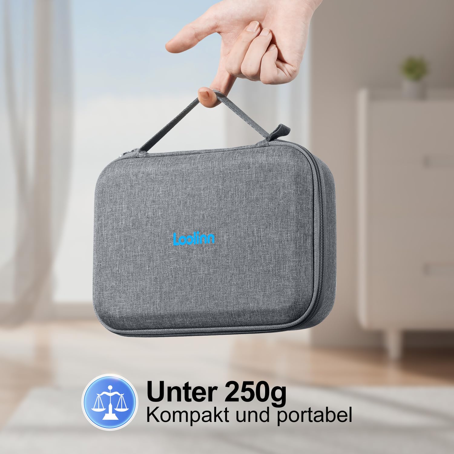 Loolinn | Drohne mit Kamera 4K als Geschenk für fortgeschrittene Anfänger - Zwei Akkus, 40 Minuten Flugzeit, 4K UHD Kamera, unterstützt Panorama und Zeitrafferaufnahmen, Unter 250g - Geschenkidee